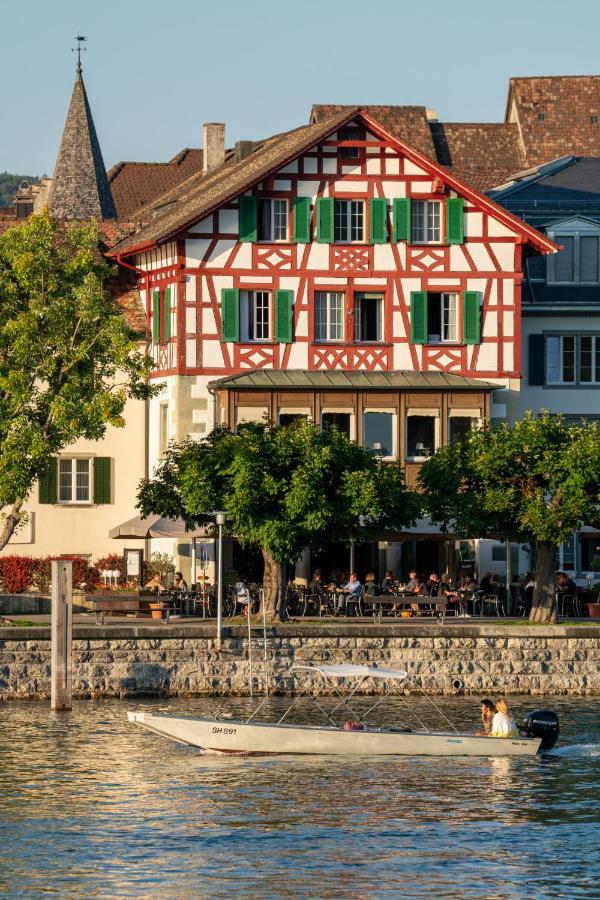 Hotel Rheingerbe Stein Am Rhein Exteriör bild