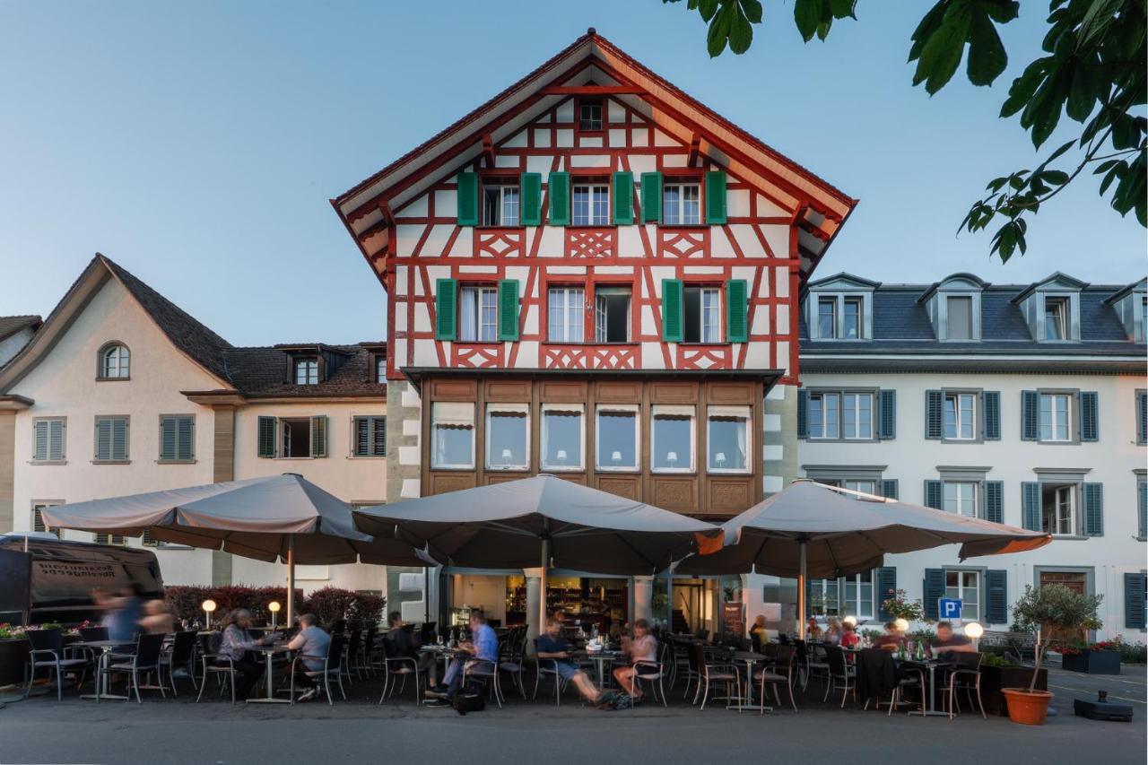 Hotel Rheingerbe Stein Am Rhein Exteriör bild